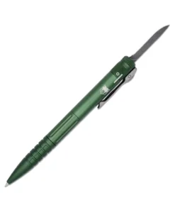 CobraTec Knives OTF Pen Knife OD Grn Alum ( 1.75" D2 Blade) CNCOTFPODGGEN2