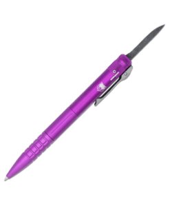 CobraTec Knives OTF Pen Knife Pur Alum ( 1.75" D2 Blade) CNCOTFPPURGEN2