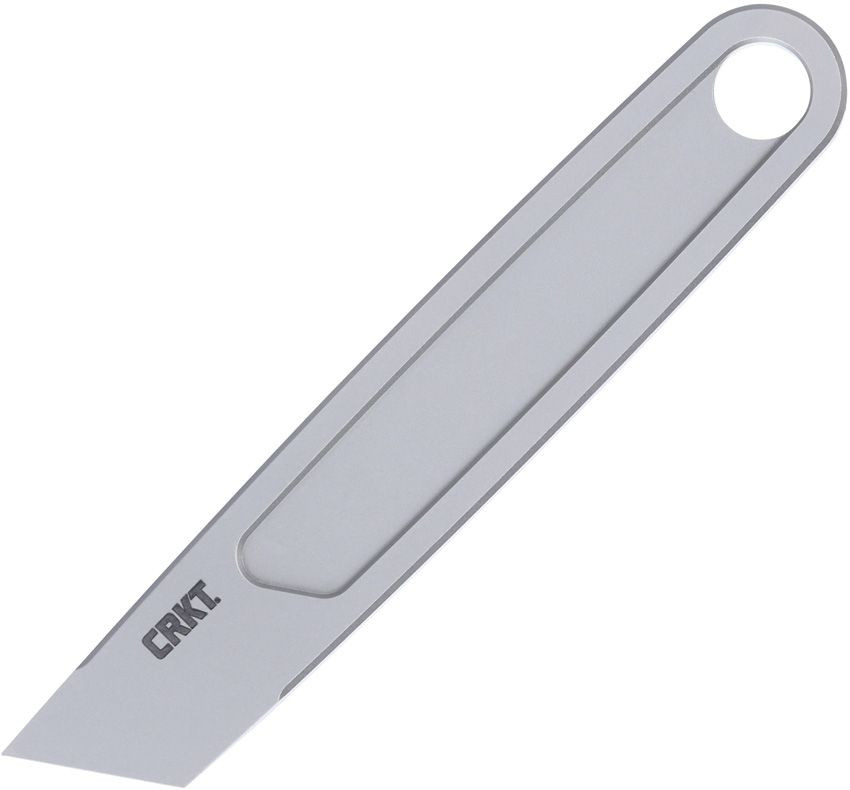 CRKT HangPry (9015) - 3.60" Gray Titanium Multi-Tool Pry Bar with Flathead Screwdriver and Fob CR9015