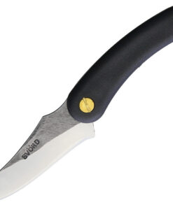 Svord Amerikiwi Skinner - Black (3.5" 15N20 Satin) AMKIB