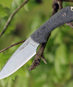Bradford Guardian3 3D, 3.5" N690 Plain Blade, Black Micarta Handle