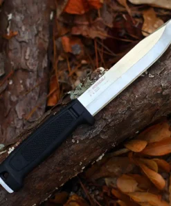 Morakniv Mörkret (S) - 6.0" 14C28N Stainless Steel Full-Tang Survival Knife, Power Touch Grip - 14557