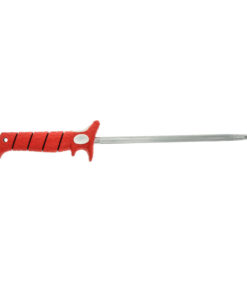 Bubba 10" Sharpening Tool 1STBP, Red TPR Handle