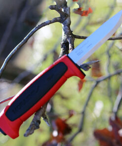 Mora Kniv Basic 511 Blk/Red Poly (3.5" CS) 01814