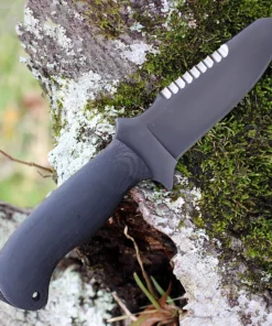Winkler Knives Utility Crusher - Black Laminate (5.75" 80CrV20 Blk) WK045