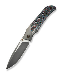 WE Knife WE-Guthrie - Gray/Nebula Titanium/CF (3.94" CPM-20CV) WE23072B-3