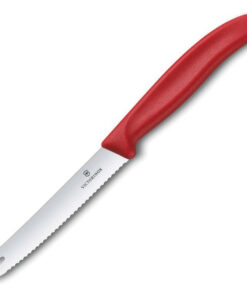 Victorinox Classic Cheese Knife - Red Poly (4.25" SS) VN67861