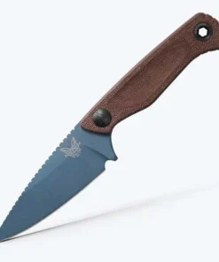 Benchmade Dacian - 3.54" MagnaCut, Brown Canvas Micarta 203BT-03