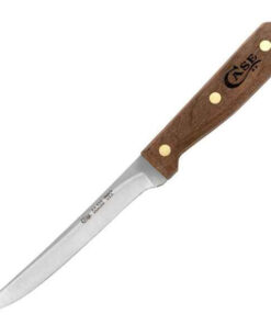 Case 6" Boning Knife, Solid Walnut Handle