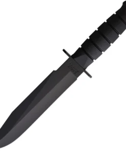 Ka-Bar Fighter Fixed Blade -Blk Kraton (8" 1095) 1269