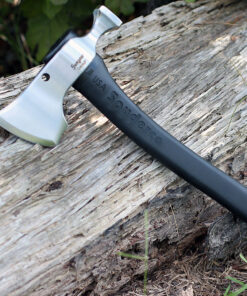 Spyderco Genzow HatchetHawk - 6.14" 5160 Carbon Steel Head H02