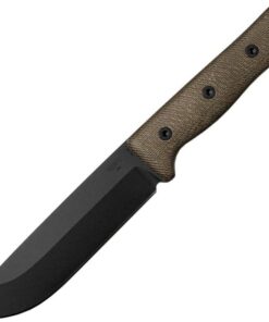Reiff Knives F6 Leuku Gen II Green Micarta (6" Black 3V) Kydex
