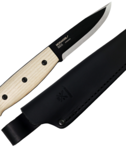 Mora Wit- Ash Wood (4.1"  Blk Stainless Steel)  M-14084
