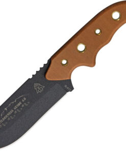 TOPS Wilderness Guide 4.0  Tan Mic (4.38" 1095) TPWSG4