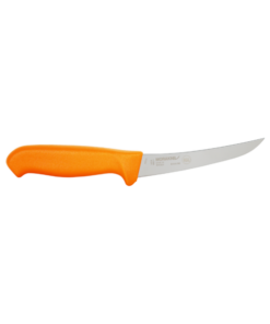Mora Hunting Curved Boning (S) - Burnt Orange Rubber (5.19" SS) 14243