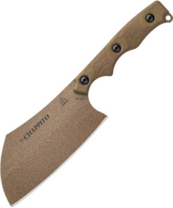 Tops Knives El Chappito - Green Micrata  (6.25" Tan 1095) TPECPTO01