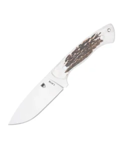 Cobratec Knives Twin Mountain Fixed Blade - Genuine Stag (4" 1.4116 Steel) CTTWMSTG4