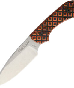 Bradford Guardian3, 3.5" N690 Plain Blade, Tiger Stripe G-10 Handle