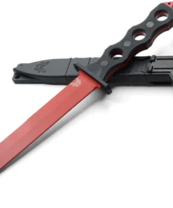 Benchmade SOCP-Blk G10 (Red 440C) 185T