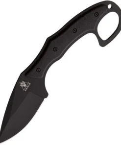 KA-BAR TDI Pocket Strike - 3.187" AUS-8A Black Drop Pt, Black Zytel (KA2491)