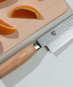Shun Cutlery Premier Santoku - Blonde Wood ( 7.0 Dam) TDM0702W