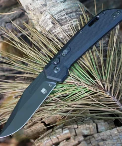 CobraTec Naja Auto -Black G-10 (3.5" Blk D2) CTNAJBLK