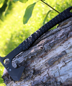 Spyderco Warrior Hawk - D2 Steel Black Tomahawk, G-10 H03
