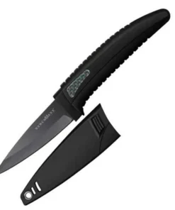 BenchMark Neck Knife - Black Plastic (3" Ceramic) BMK007