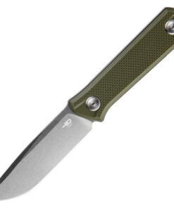 Bestech Hedron Fixed Blade - OD Green  G-10 (3.75" D2 SW) BFK02B