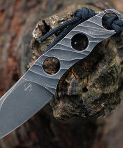 Boker Plus Kazhan - Skeletonized Neck Knife (2.2" D2 Blk SW) 02BO069