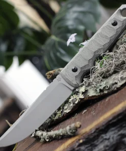 Fox Knives USA Ryu Tactical - Green Micarta (5.3" Niolox) FOX634MOD