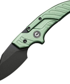 CIVIVI Typhoeus Adjustable Fixed Blade - Grn Alum  (2.27" Blk 14C28N ) C210364