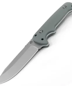 Maserin Colt Outback - 5.51" N690 Stonewashed Drop Point Blade, Gray G10 Handle - MAS926G10G