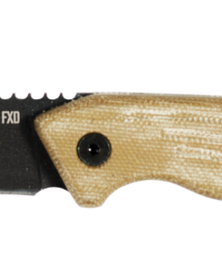 Ontario Besra Fixed Blade - Tan Mic (3.25" 1075 Blk) 9002