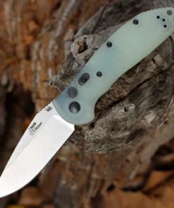 Doug Ritter  Auto-RSK® Knifeworks Exclusive - Jade G-10 / Stonewashed MagnaCut (54132), Closeout, All Sales are final