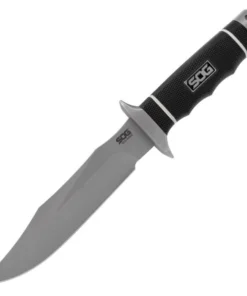 SOG Tech Bowie - Black Kraton (6.4" AUS-8) SOG-S11B-BX