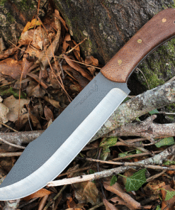 United Cutlery Bushmaster Bowie 8.25" Rough Forged Brown Wood UC3464