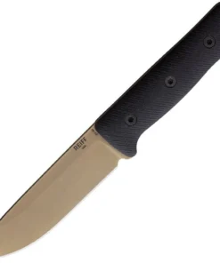 Reiff Knives F5 Gen II Field Survival Blk Micarta (5.0" FDE Magnacut) REKF511DBCMBLKA