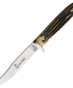 Queen Cutlery Canoe Fixed Blade - Winterbottom Bone (3.75" 440C) QN89WB
