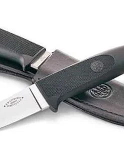 Beretta BE79495 Loveless Skinner Knife, 3.4" AUS-6 SS Plain Blade, Zytel Handle, Sheath