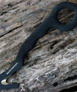 Benchmade Strap Cutter - 6.50" 440C Black Hook Soft ADC Sheath 8BLKWADC