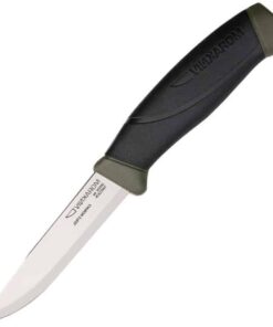 Morakniv Companion - Black & Green (4" Carbon Satin) 10258