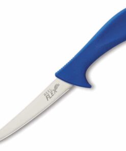 Outdoor Edge 6.0 ReelFlex Fillets RF-60C, 6.0" German 4116 Stainless Plain Blade, Nonslip Rubberized TPR  Handle