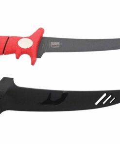 Bubba Blade 9" Tapered Flex Folding Knife (1213885)  Red TPR Handles