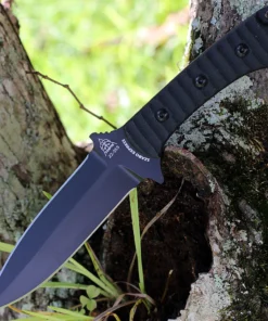 TOPS Knives Szabo Express Double Edge - Blk Mic (5.63" 1095)TPSZEX02