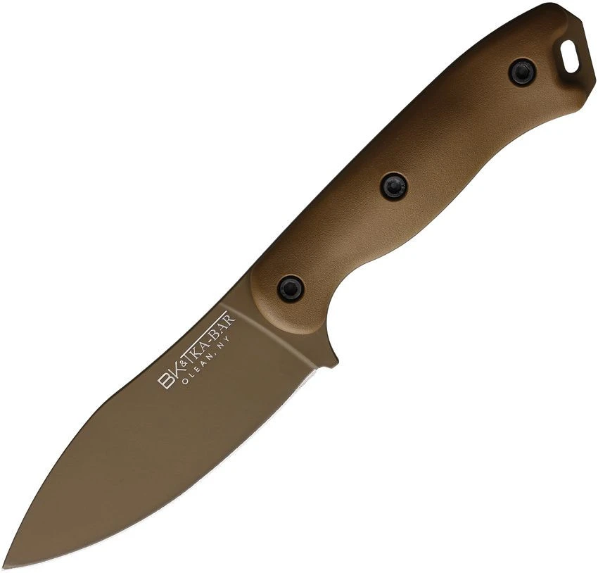 Ka-Bar Becker Nessmuk - Burnt Bronze Ultramaid (4.3" 1095) BKR19