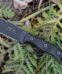 TOPS HOG 4.5, (Hunter Of Gunmen) 4 3/8" 1095 Carbon Steel Blade
