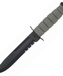 Ka-Bar Bowie Kraton (7" Black 1095 Cro-Van) 5012