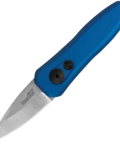 Kershaw Launch 4 Auto - 1.9" CPM-154 Satin Spear Point Blade, Blue Anodized Aluminum Handle USA Made - 7500BLU