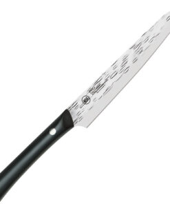 Kershaw Kai PRO Utility Knife - 6.0" Japanese AUS6M Hammered Blade Riveted POM Handle HT7084